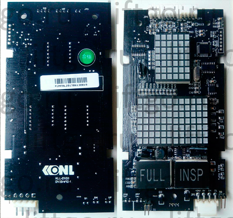 Плата этажной индикации Canny KLL-DV20 DV20-V12-1