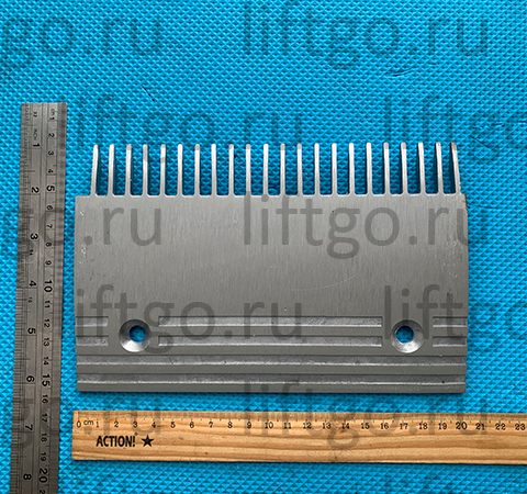 Гребенка алюминиевая KONE TravelMaster 130x202mm правая 22 зуба тип A (GD-AlSI12 AL)