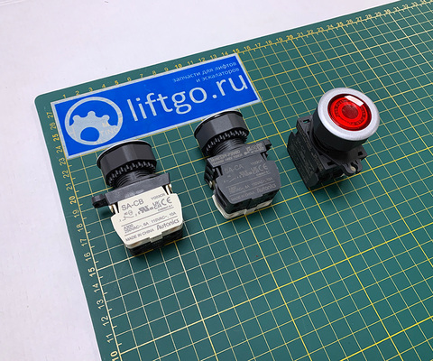 Кнопка остановки Autonics S3PF-P3RABD SA-CA (YH23CR), SA-CB (YG03CR)