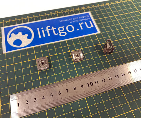 Клипса M4 крепления облицовки балюстрады эскалатора Canny Kone OTIS Schindler